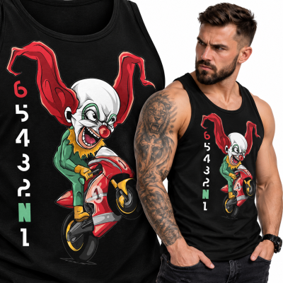 TANK TOP ŚMIESZNY  MOTORYZACYJNE M 1N23456